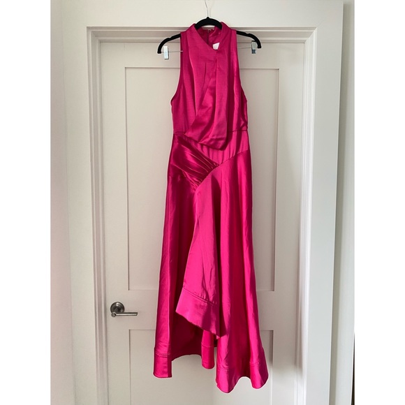 beulah style maxi dress Pink Floral Maxi Dress Pink / S
